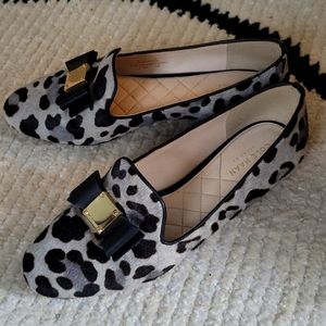 Cole Haan Animal Print Fur Loafers